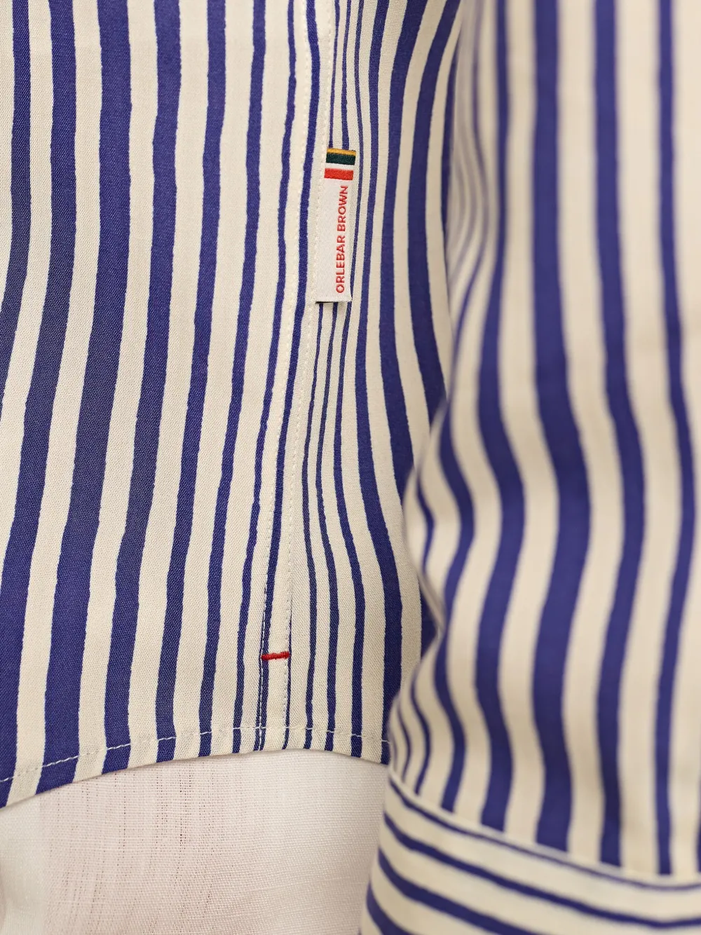 Orlebar Brown Giles overhemd Blauw