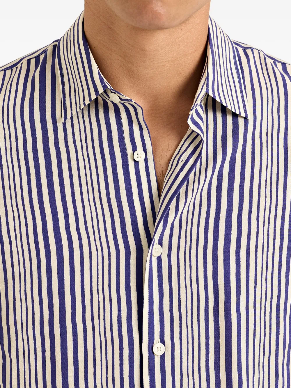 Orlebar Brown Giles overhemd Blauw