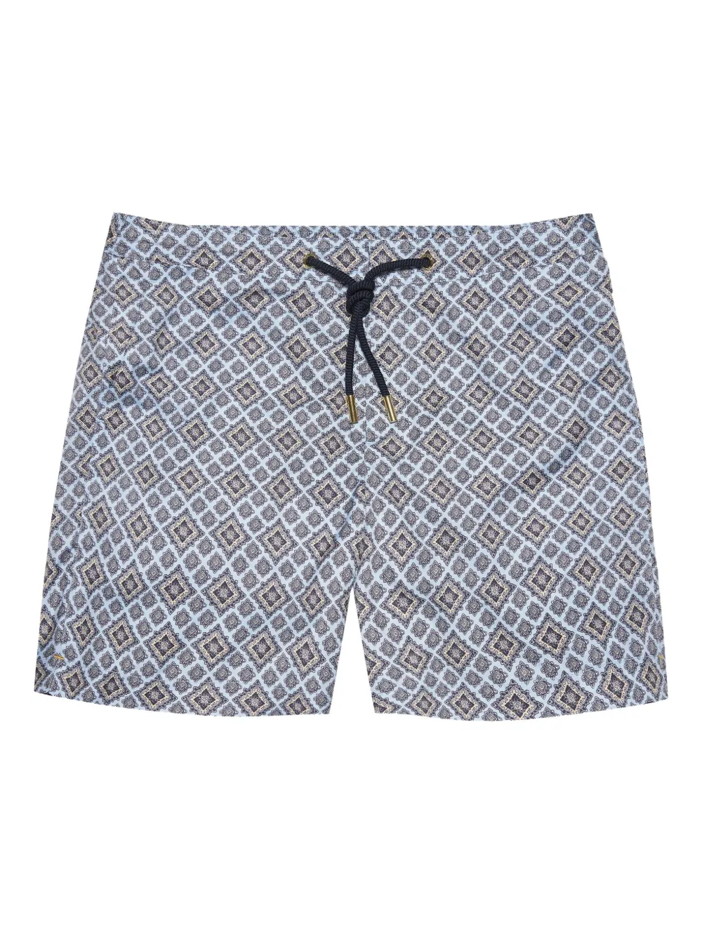Orlebar Brown ジオメトリックプリント トランクス水着 - ブルー Orlebar Brown ジオメトリックプリント トランクス水着 - ブルー