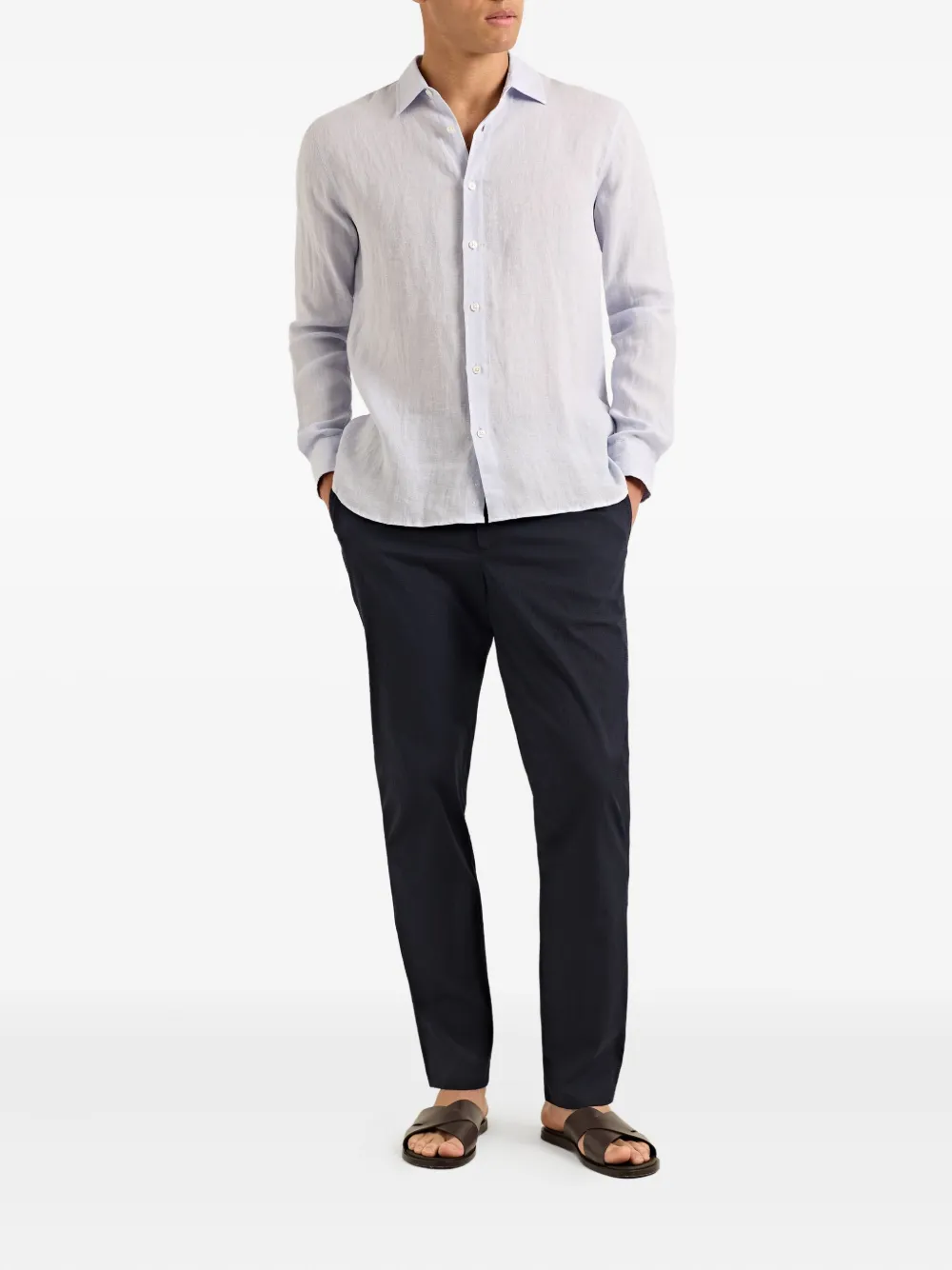 Orlebar Brown Broek met elastisch trekkoord - Blauw