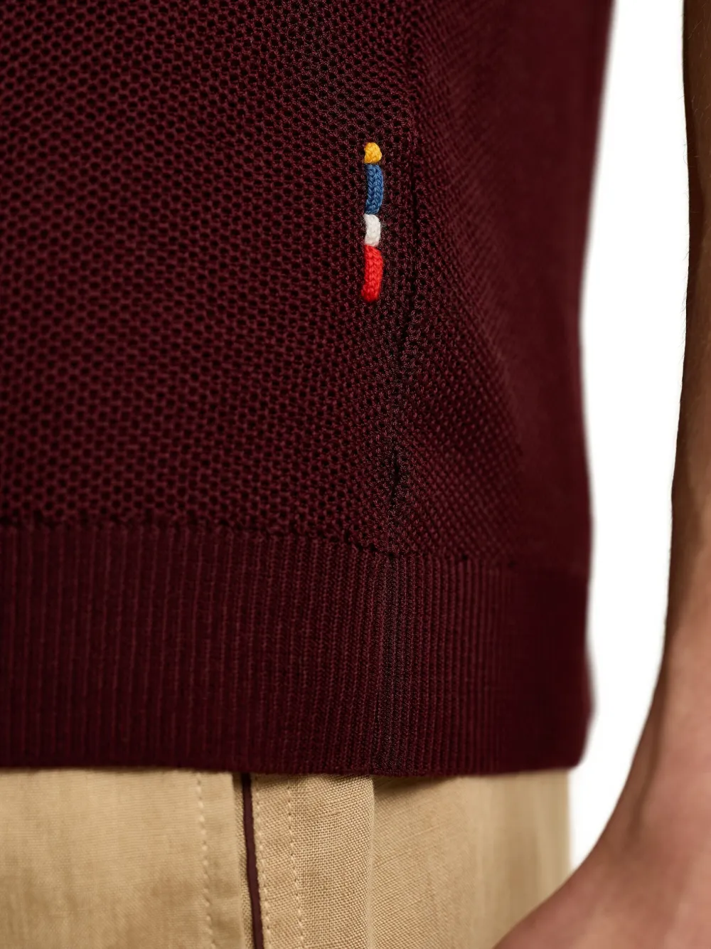 Orlebar Brown Tiernan overhemd Rood