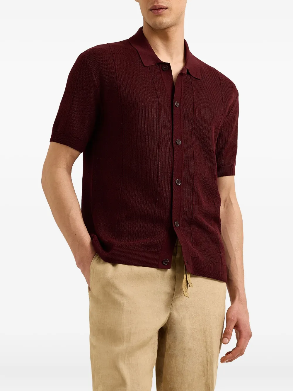 Orlebar Brown Tiernan shirt - Rood