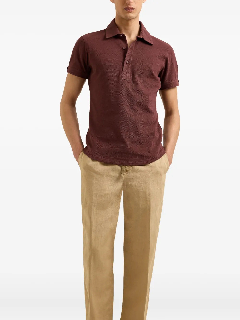 Orlebar Brown Sebastian polo shirt - Bruin