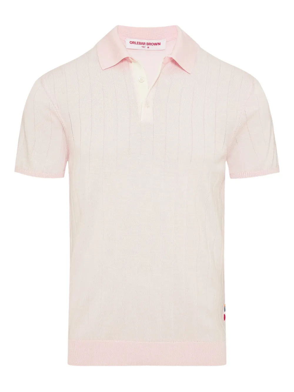 Orlebar Brown playera tipo polo Burnham | rosado | Image 1