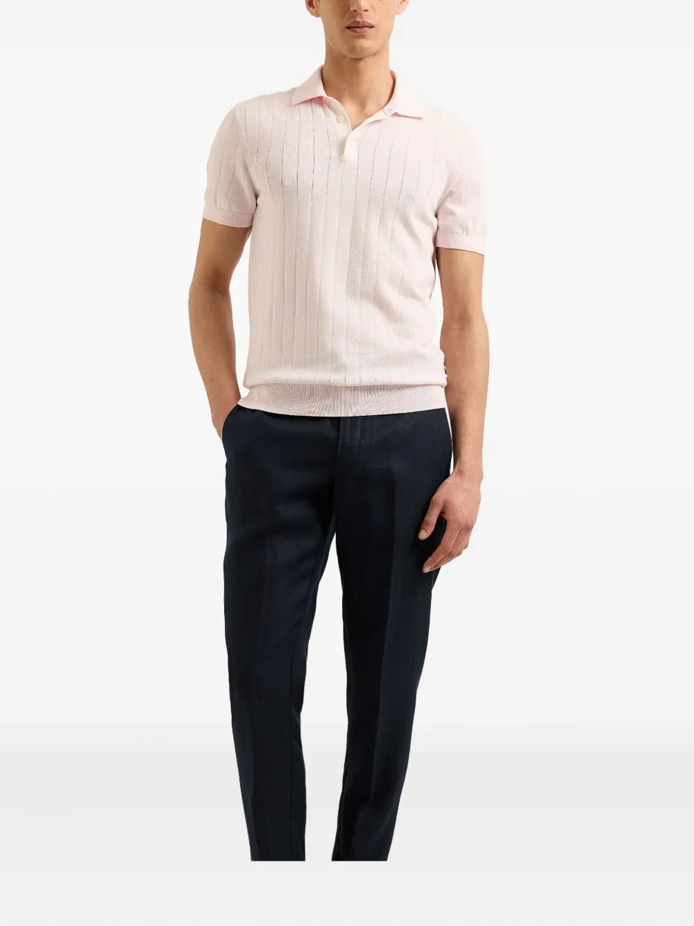 Orlebar Brown Burnham polo shirt - Roze