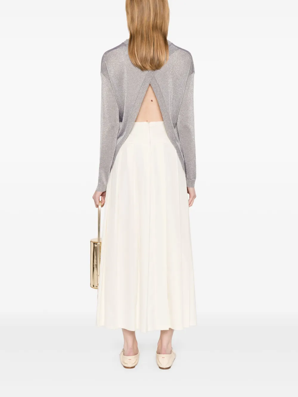 Roberto Collina metallic-threading top | T-Shirts & Jersey Shirts | Image 2