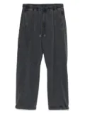 Juun.J workouture setup dyed sweatpants - Blue