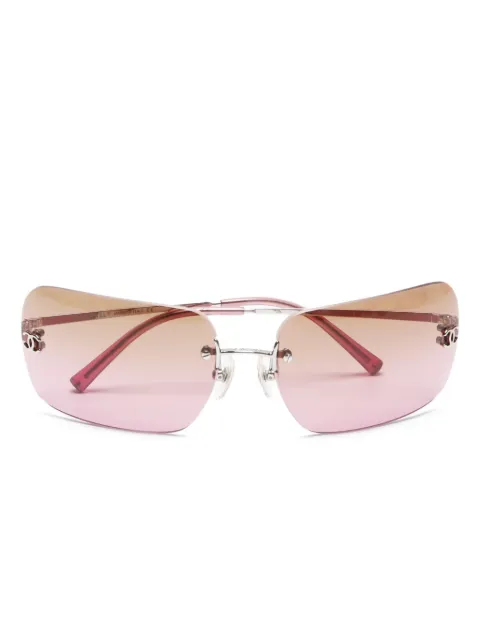 CHANEL Pre-Owned 2000-2020s CC sunglasses 