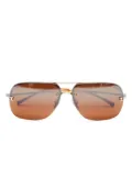 CHANEL Pre-Owned 2010-2020s square-frame sunglasses - Brown