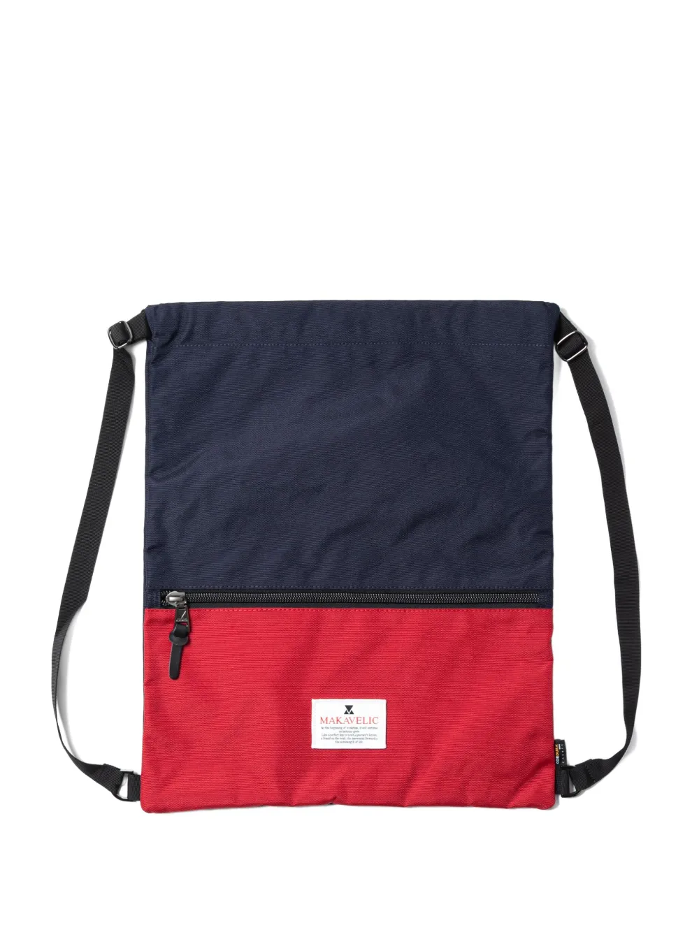 Makavelic Camouflage-pattern Buckle Messenger Bag