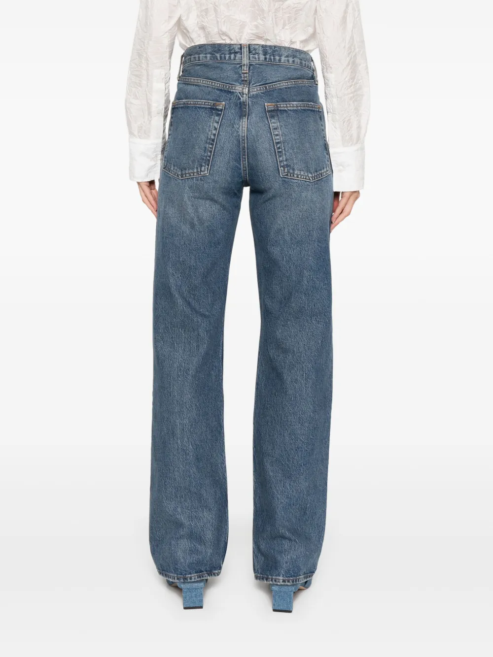 AGOLDE Straight jeans Blauw