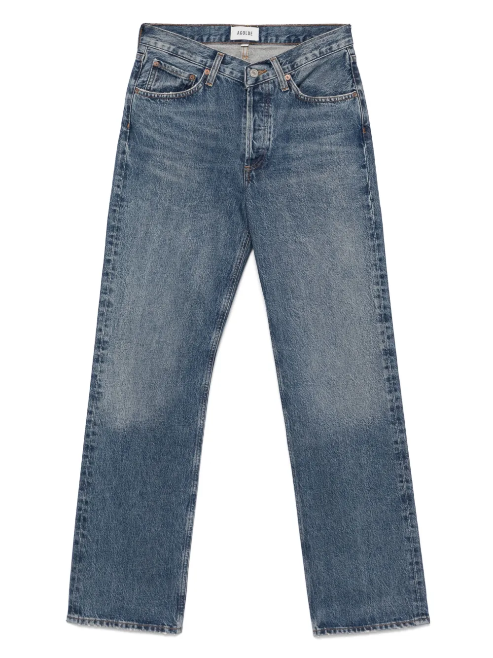 AGOLDE Straight jeans Blauw