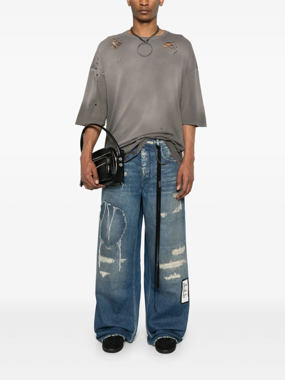 Ann Demeulemeester Dieter T-shirt Grijs