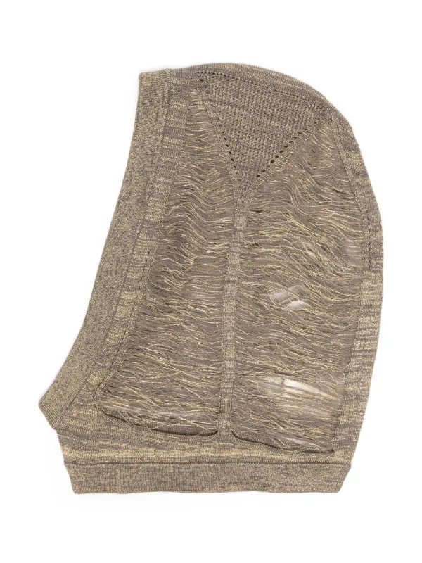 Rick Owens Jera Hood in Gold