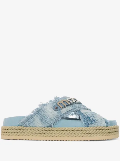 Mou logo sandals