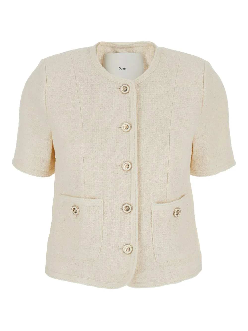 DUNST Summer tweed jacket | Neutrals | Image 1