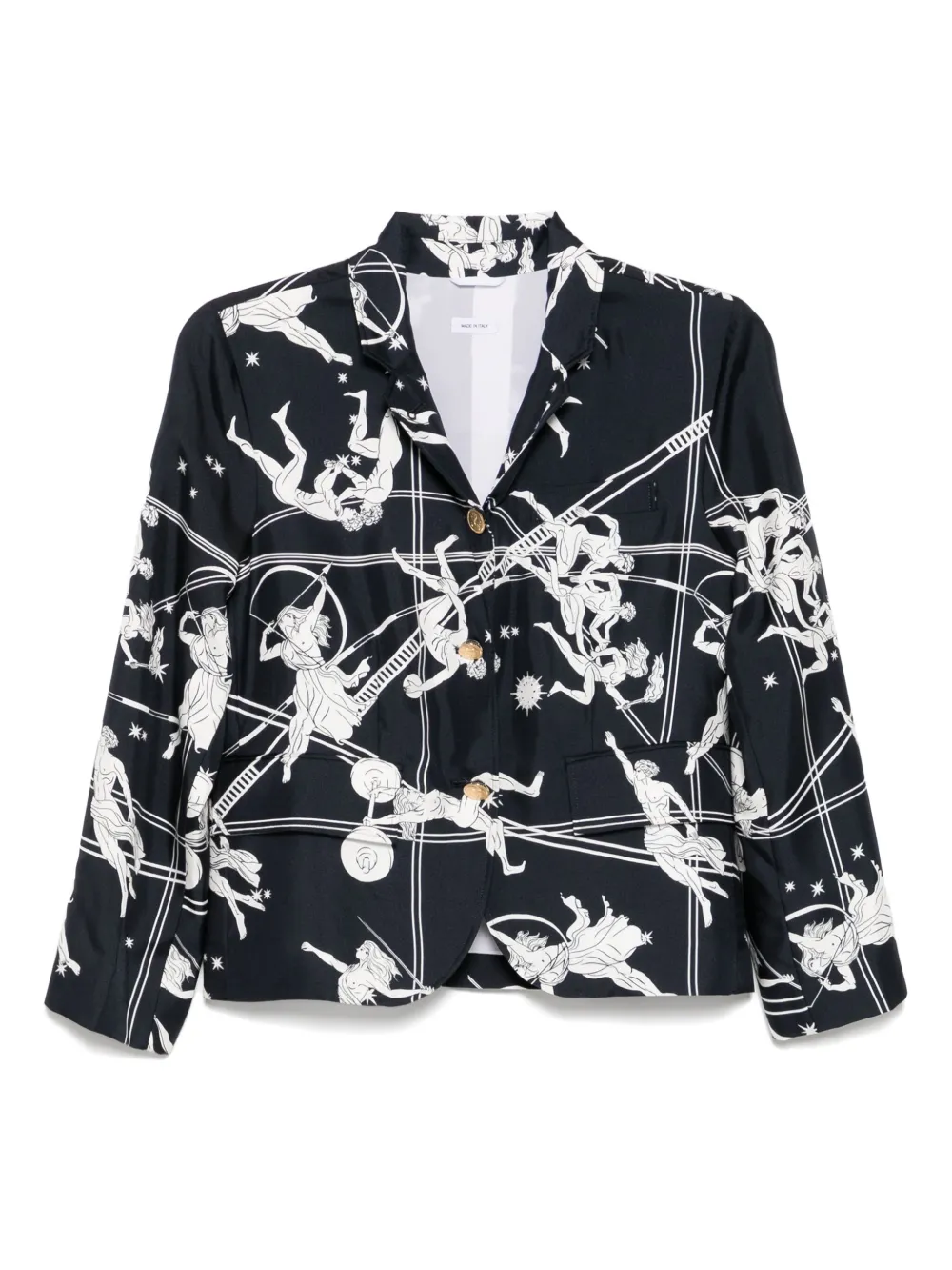 Thom Browne グラフィック スポーツコート - ブルー Thom Browne グラフィック スポーツコート - ブルー