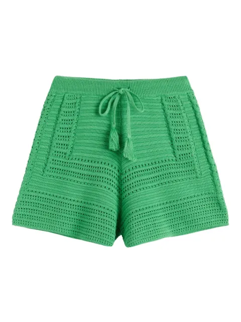 Chinti & Parker crochet-knit shorts