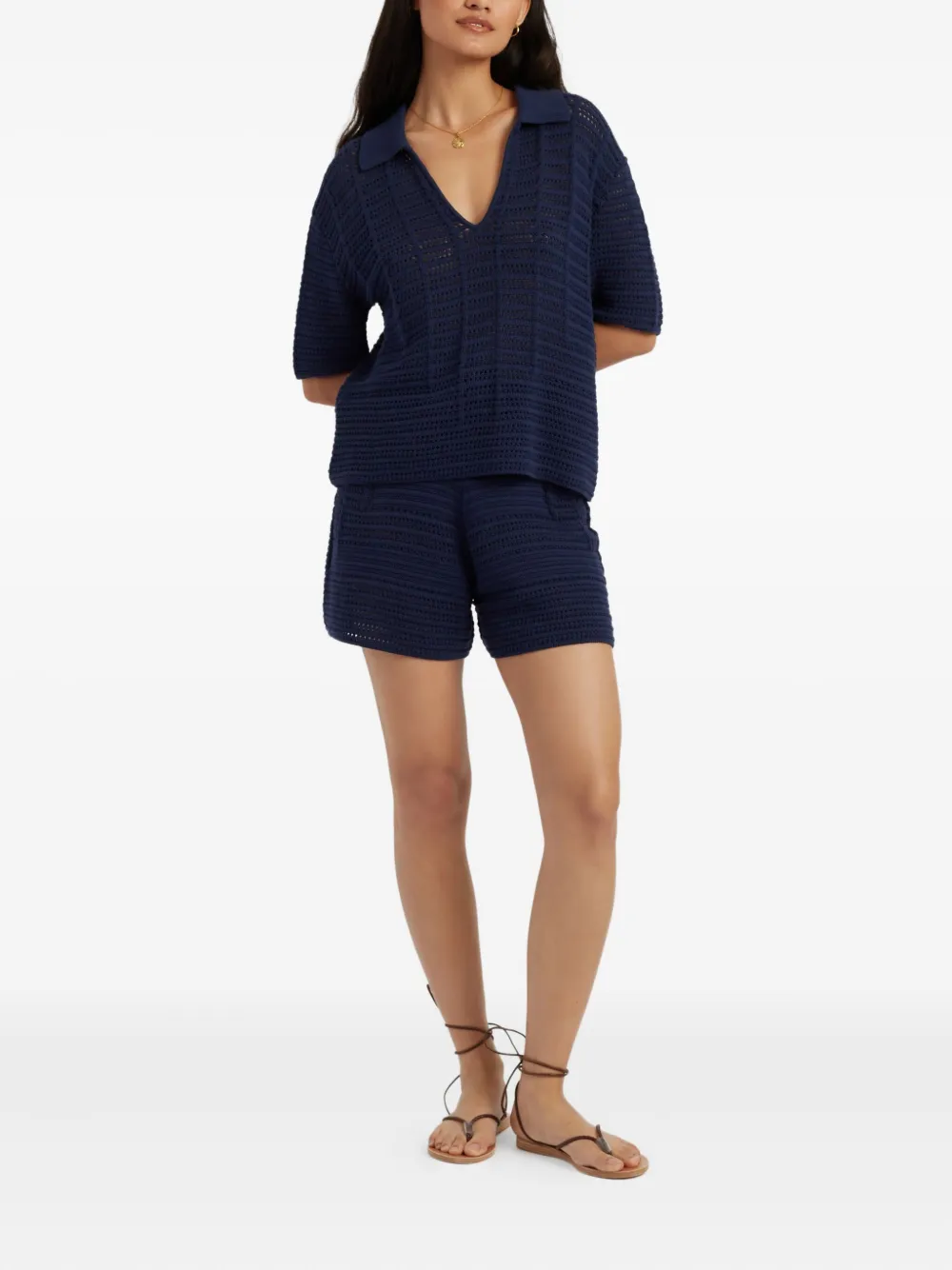 Chinti & Parker crochet-knit shorts | Short Shorts | Image 2