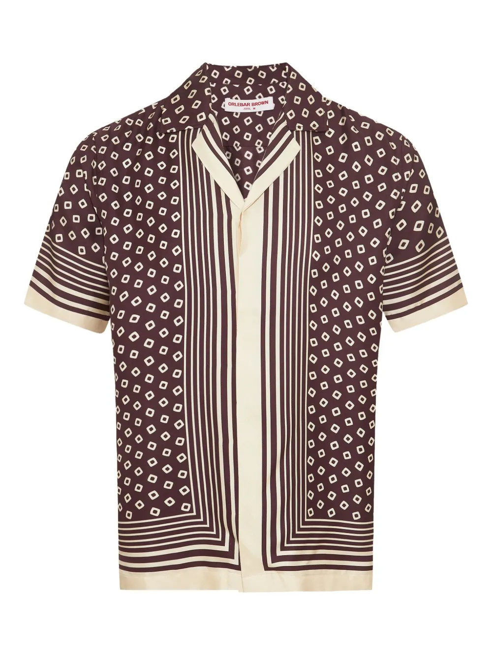 Orlebar Brown camisa Maitan | rojo | Image 1