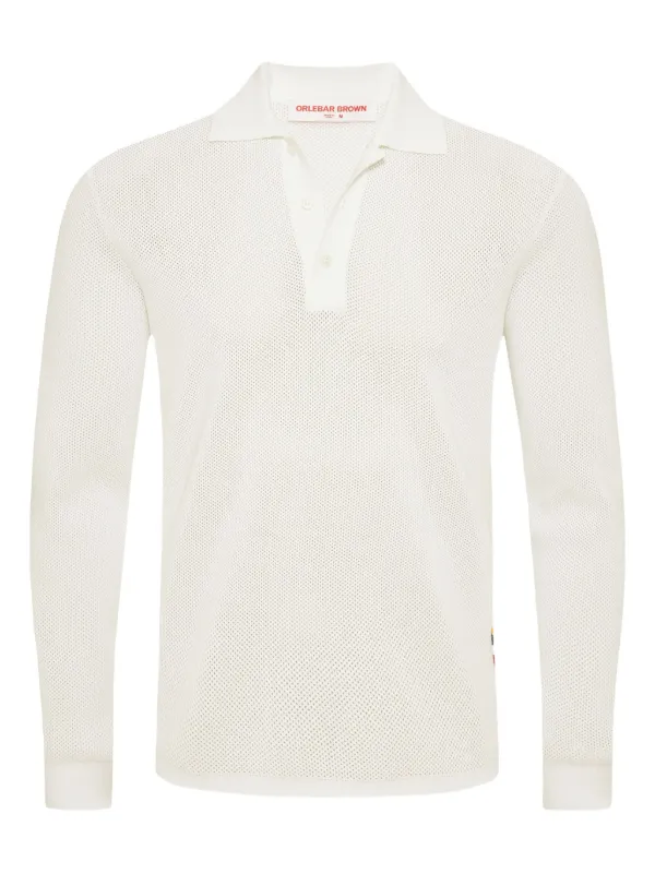 Orlebar Brown Maranon Polo Shirt | White | FARFETCH IN