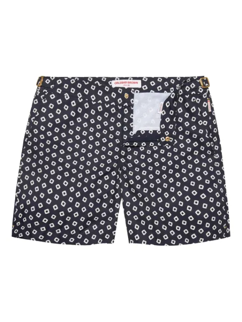 Orlebar Brown Bulldog Badeshorts mit geometrischem Print