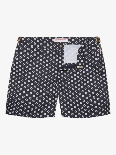 Orlebar Brown Bulldog Badeshorts mit geometrischem Print