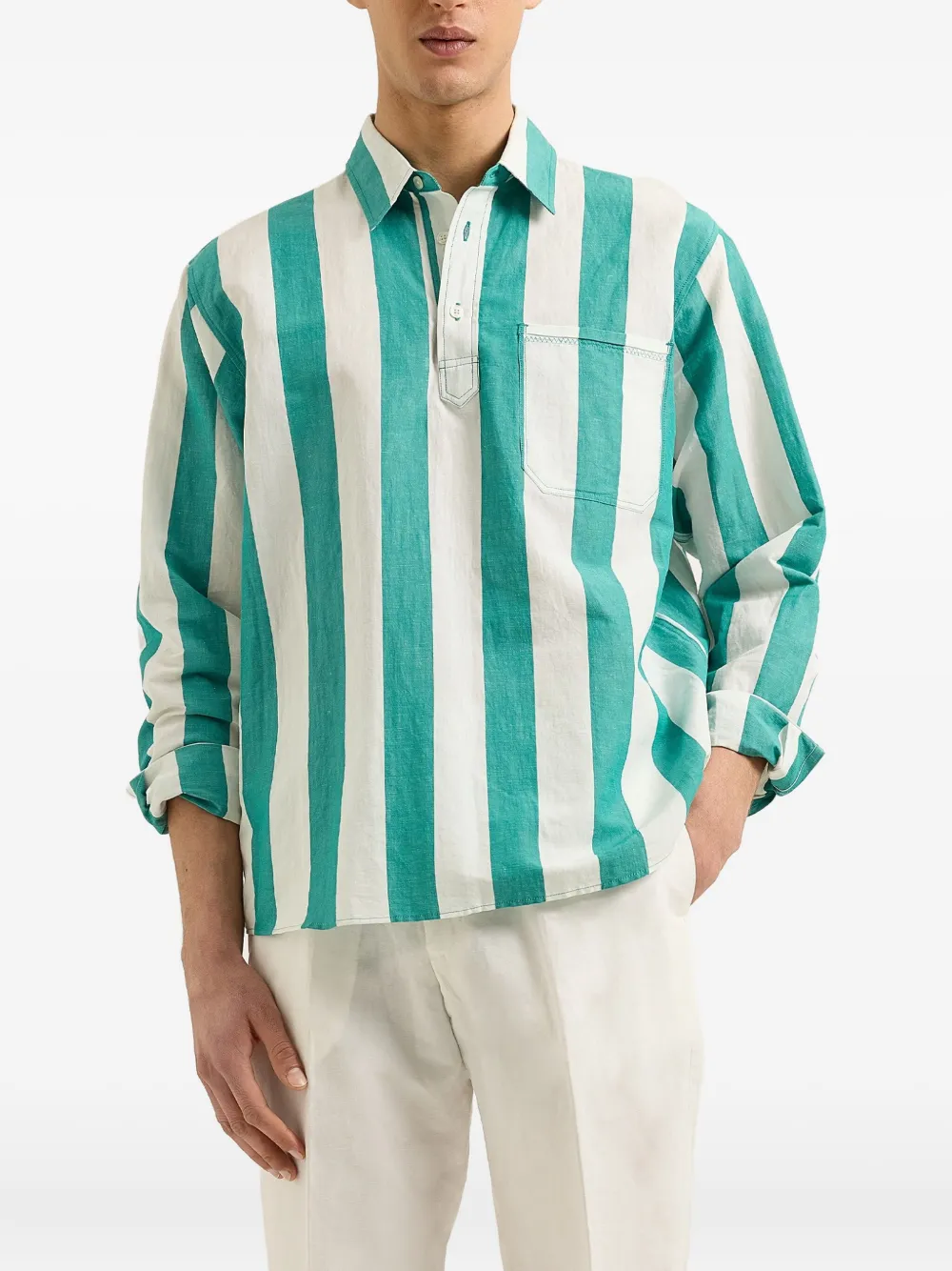 Orlebar Brown Shanklin polo shirt - Groen