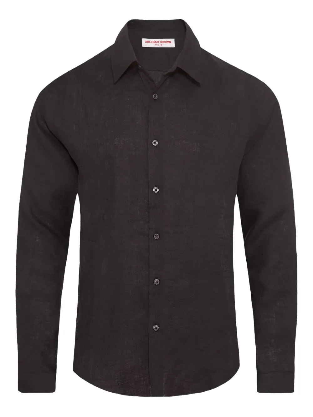 Orlebar Brown Giles overhemd Grijs