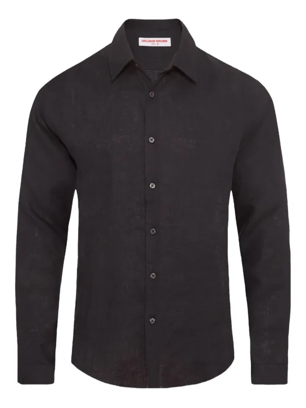 Orlebar Brown Giles Shirt in Grey