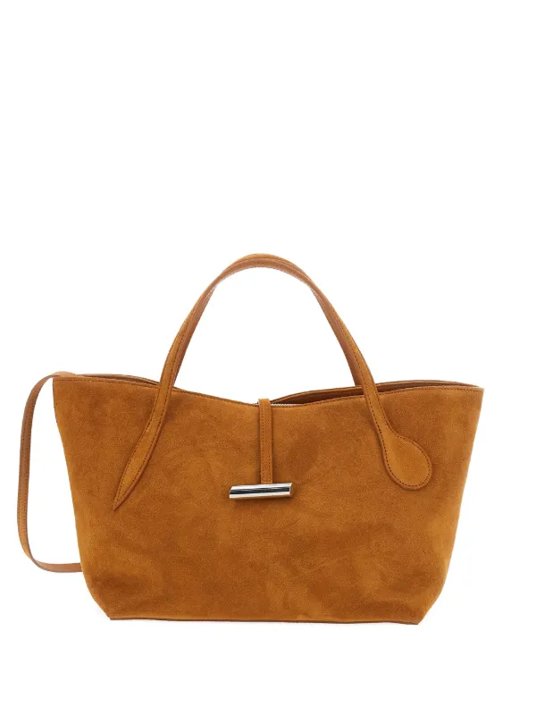 【LITTLE LIFFNER】PETITE PENNE TOTE SUEDE ペンネトート/ 各色 Petite Penne Tote Suede Dark Brown - Liffner