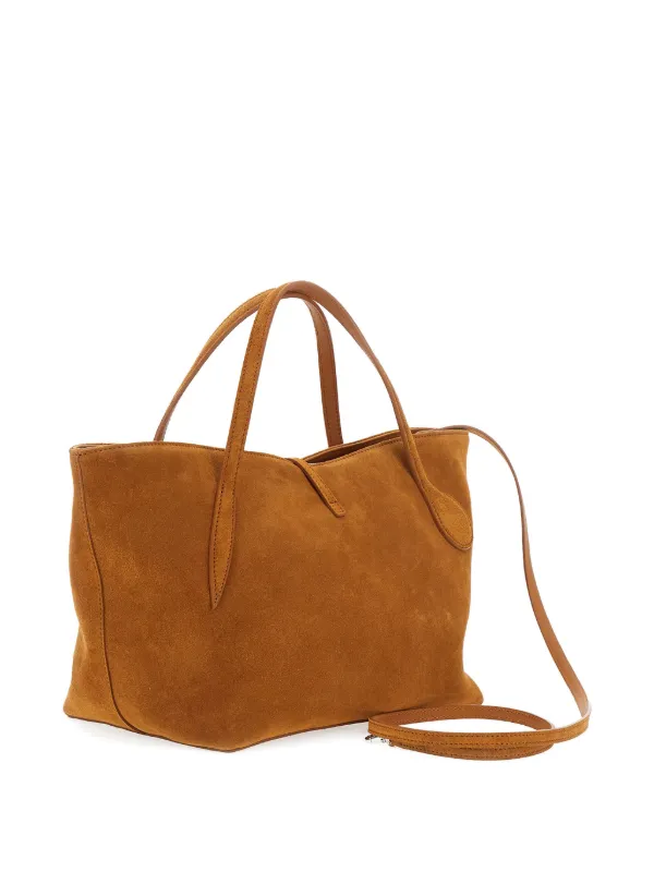 Little Liffner Penne Suede Tote Bag | Brown | FARFETCH