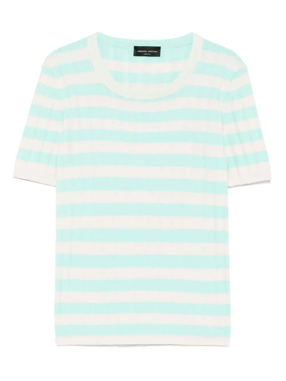 Roberto Collina striped top | Blue | Image 1