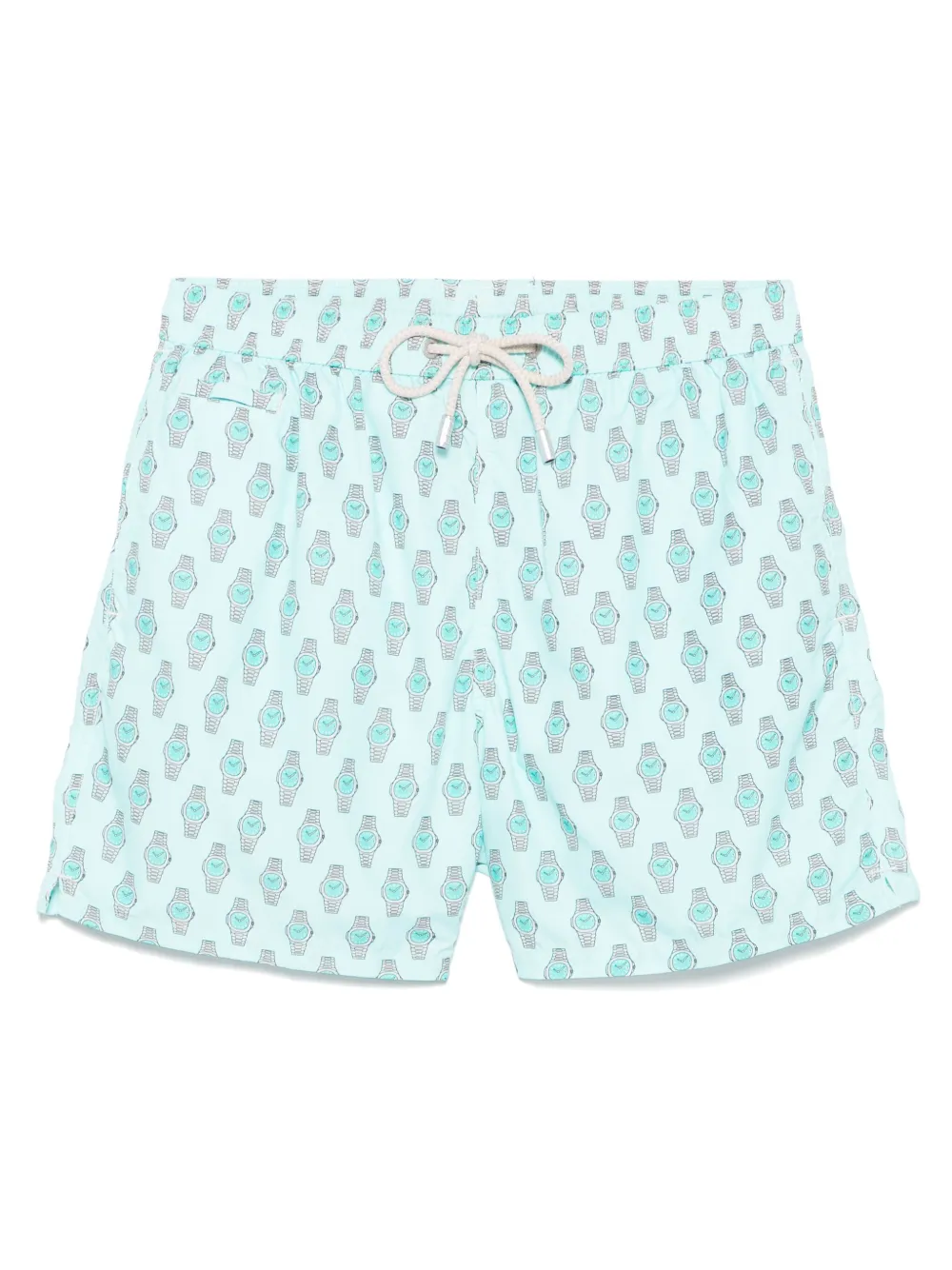 MC2 Saint Barth Zwembroek met print Blauw