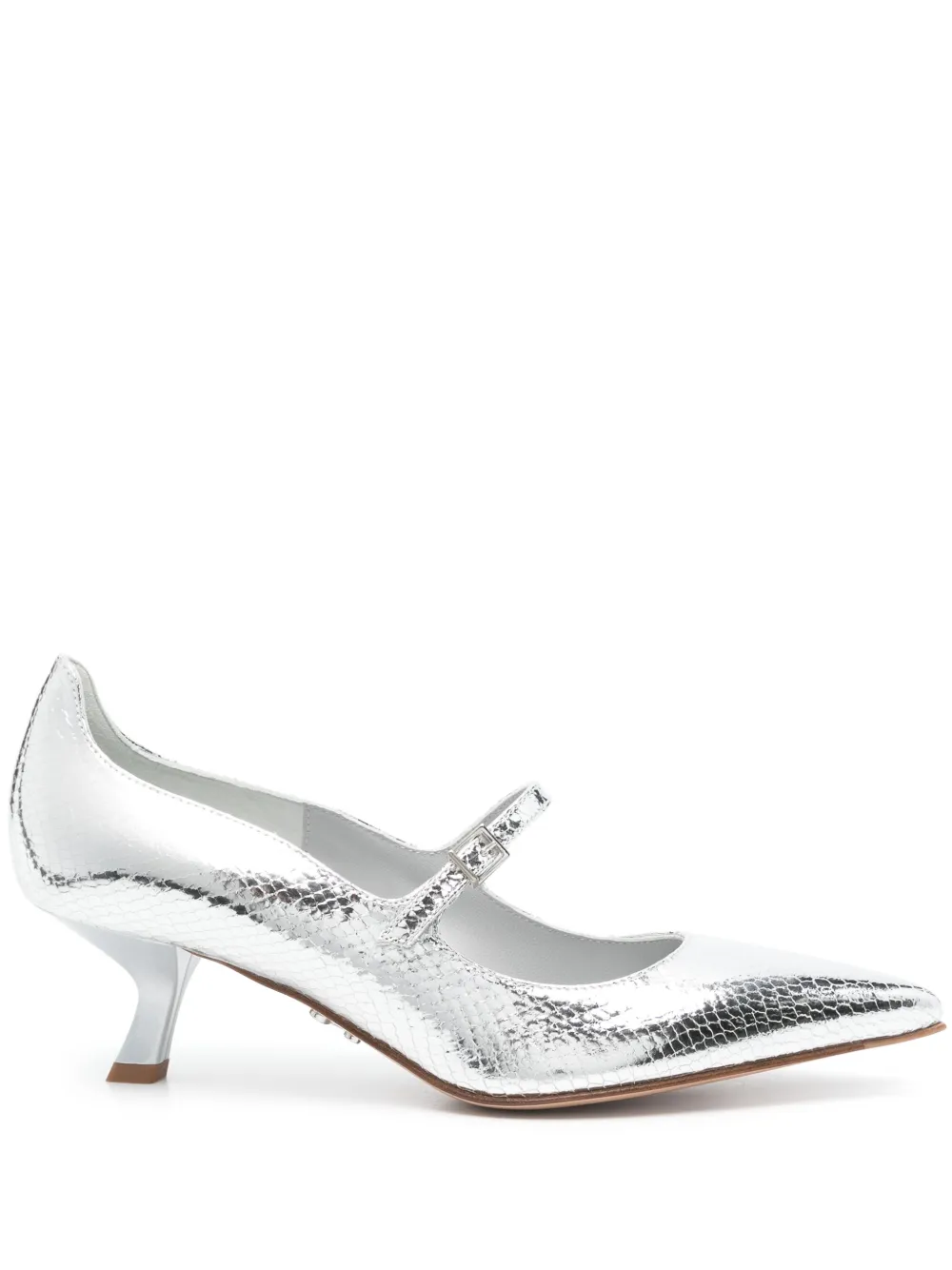 Sergio Levantesi 50 mm Carlotta pumps Zilver