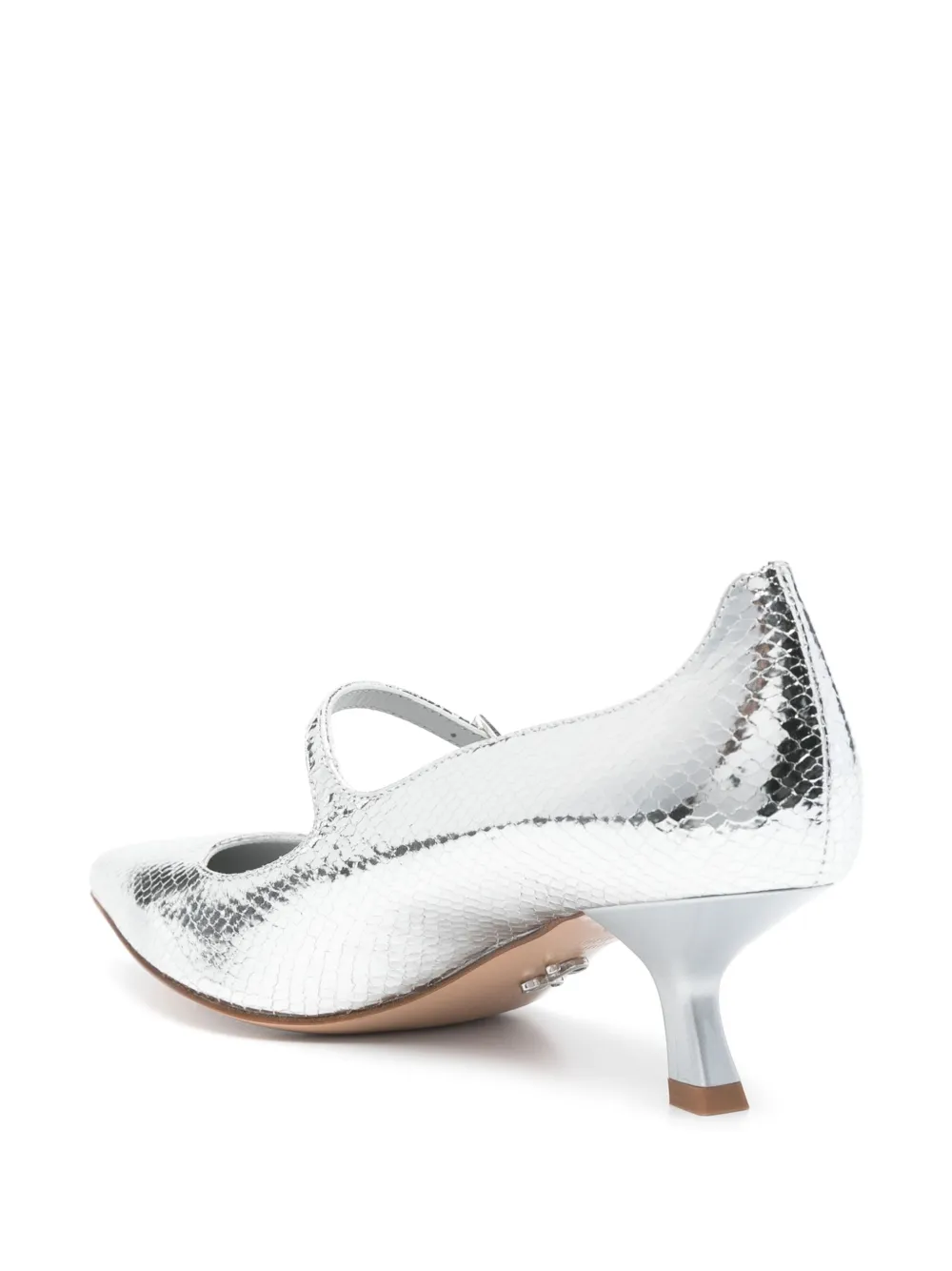 Sergio Levantesi 50mm Carlotta pumps Silver