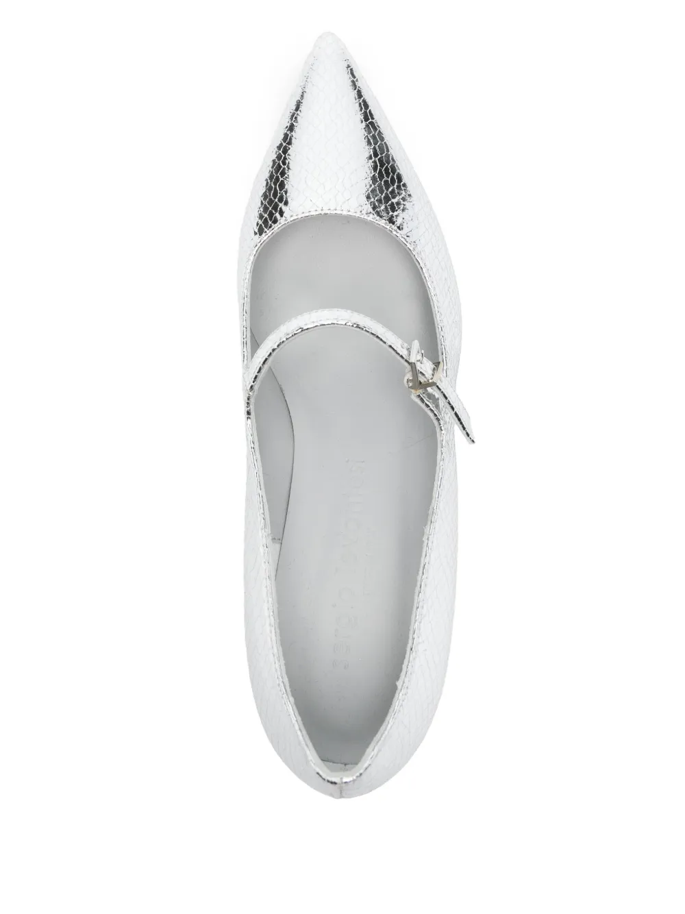 Sergio Levantesi 50mm Carlotta pumps Silver
