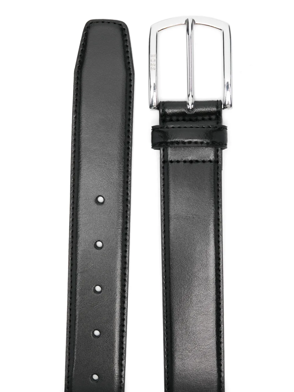 BOSS Riem met logogesp - Zwart