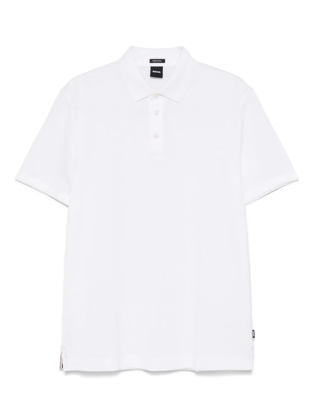 BOSS playera tipo polo texturizada | blanco | Image 1