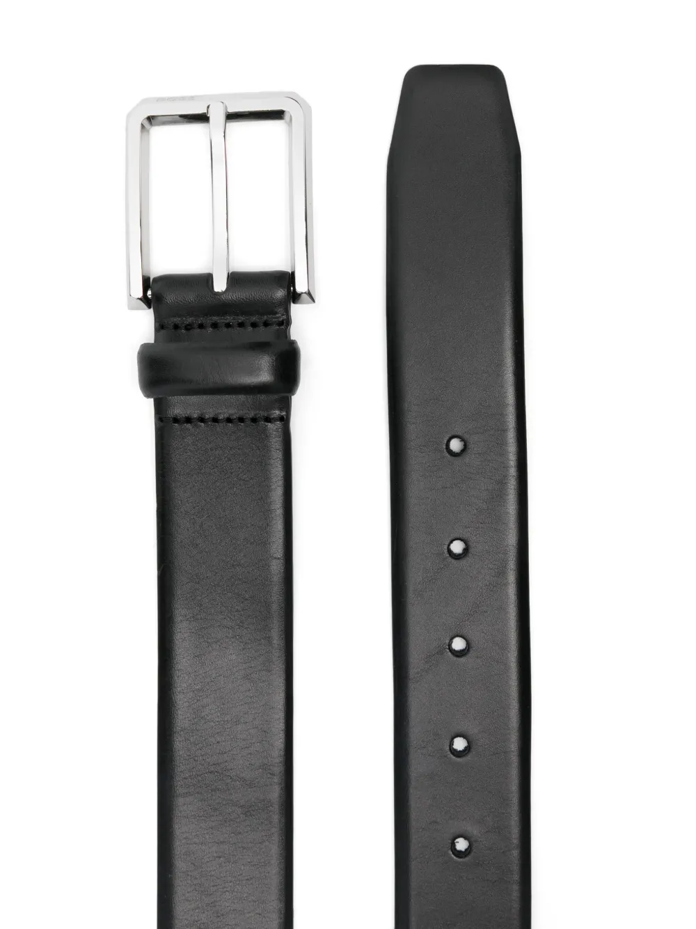 BOSS Riem met logogesp - Zwart