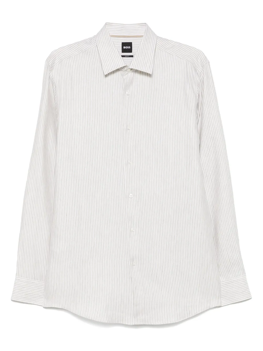 BOSS camisa con rayas estampadas | neutro | Image 1