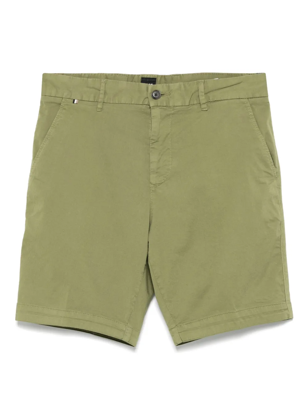 BOSS twill chino shorts | Green | Image 1