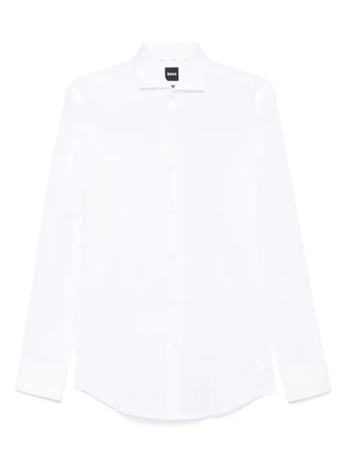 BOSS chemise H-Hank - Blanc - BOSS - Modalova