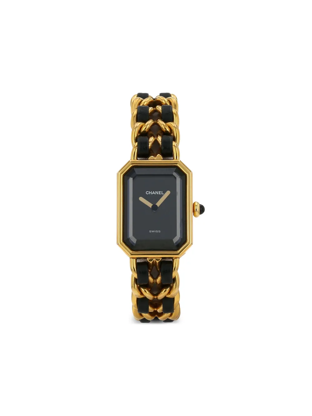CHANEL Pre-Owned 1990 ミディアム プルミエール 20mm - ブラック CHANEL Pre-Owned 1990 ミディアム プルミエール 20mm - ブラック