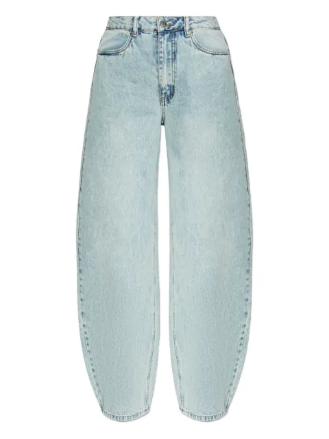 Gestuz jeans con parche del logo