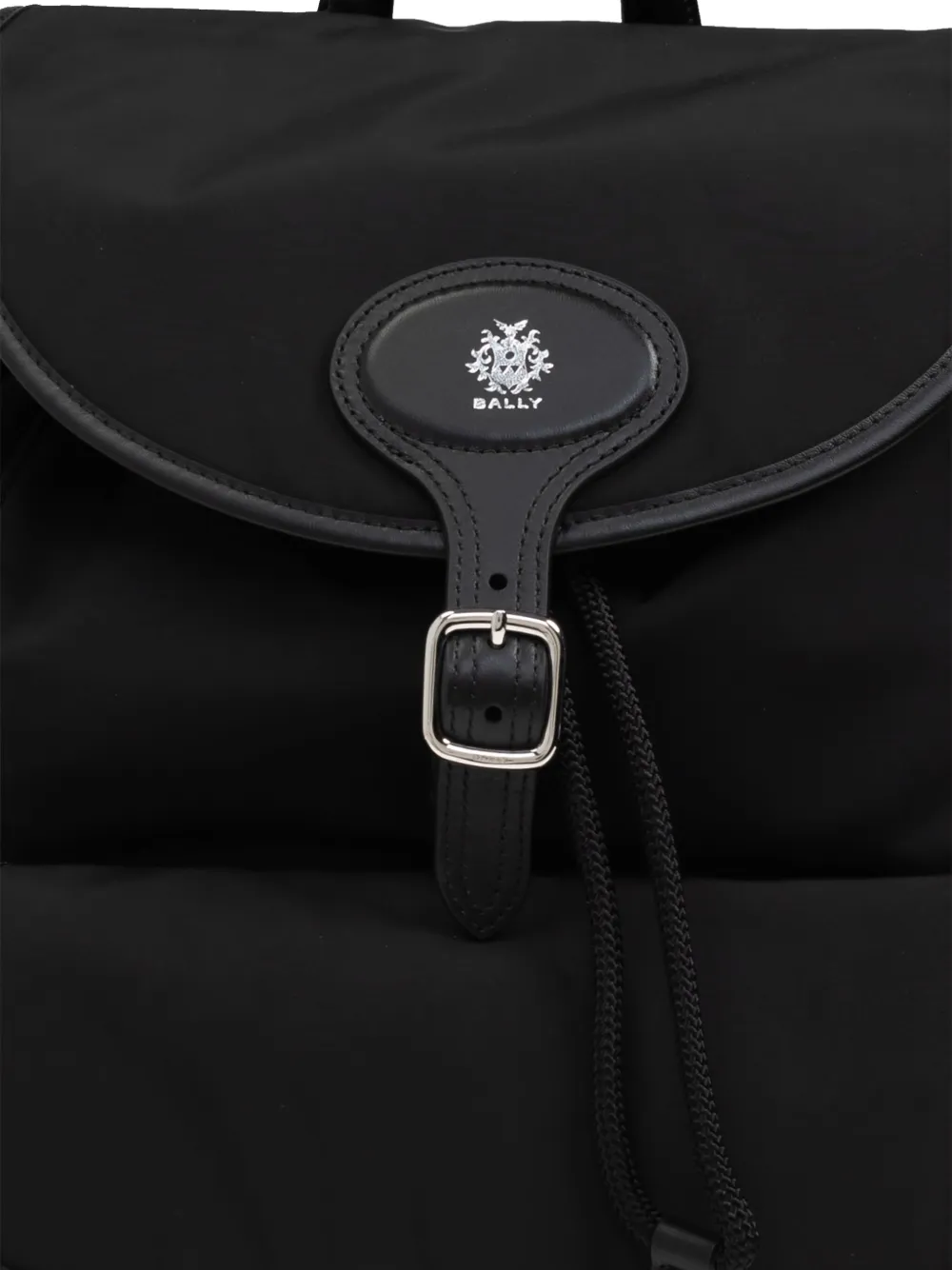 Bally Rugzak met logoprint Zwart
