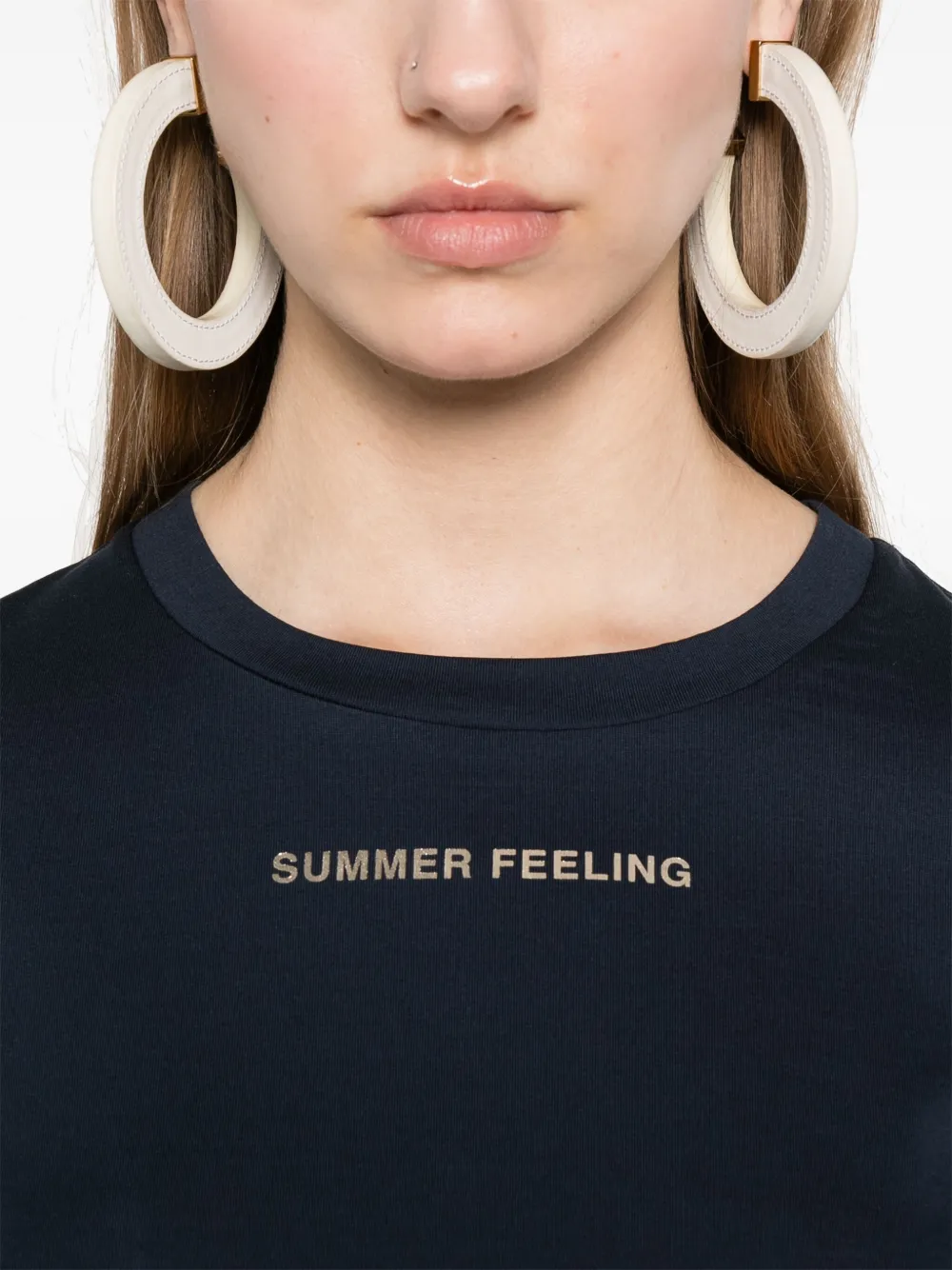 'S Max Mara Lusso T-shirt Blauw