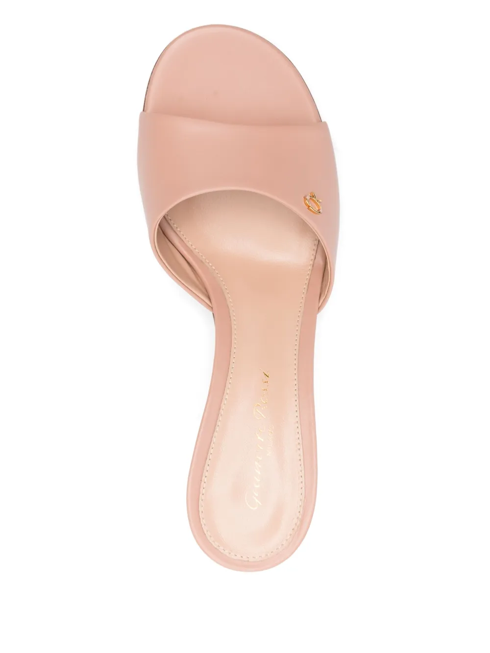 Gianvito Rossi 55 mm Ascent muiltjes Beige