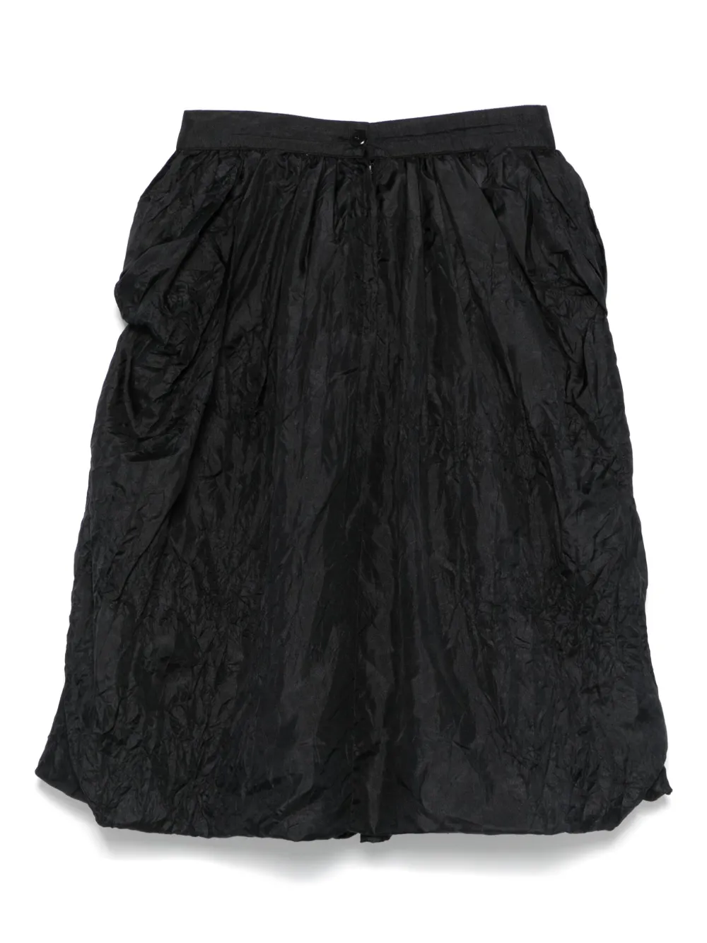 Versace Pre-Owned 1990s mini-rok met ruches - Zwart