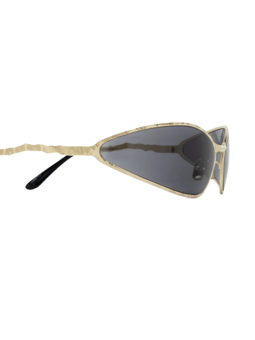 Kuboraum Geometric-framed Sunglasses - Gold 